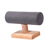 Maxbell Bracelet Holder Display T Bar Watch Stand for Men Women Wristwatch Hair Ties Dark Gray