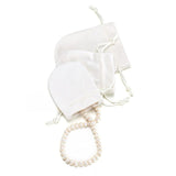 Maxbell Drawstring Bag Velvet Gift Bag Rings Jewelry Pouch Blue 6.5x8.5cm