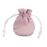 Maxbell Drawstring Bag Velvet Gift Bag Rings Jewelry Pouch Light Pink 6.5x8.5cm