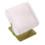 Maxbell Modern Watch Holder Stand Watch Display for Tradeshow Live Broadcasting Shop Beige White