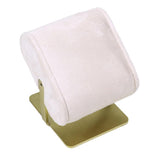 Maxbell Modern Watch Holder Stand Watch Display for Tradeshow Live Broadcasting Shop Beige White