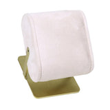 Maxbell Modern Watch Holder Stand Watch Display for Tradeshow Live Broadcasting Shop Beige White