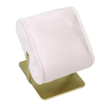 Maxbell Modern Watch Holder Stand Watch Display for Tradeshow Live Broadcasting Shop Beige White
