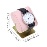 Maxbell Modern Watch Holder Stand Watch Display for Tradeshow Live Broadcasting Shop Pink