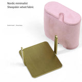 Maxbell Modern Watch Holder Stand Watch Display for Tradeshow Live Broadcasting Shop Pink
