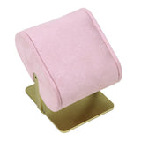 Maxbell Modern Watch Holder Stand Watch Display for Tradeshow Live Broadcasting Shop Pink