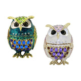 Maxbell Jewelry Box Organizer for Home Decor Animal Figurine for Hairpins Girlfriend Blue