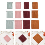 Maxbell Mini Purse Jewelry Pouch Headphones Rings Holder PU Leather Makeup Bag Small Green 7x9cm