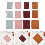 Maxbell Mini Purse Jewelry Pouch Headphones Rings Holder PU Leather Makeup Bag Small Green 7x9cm