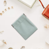 Maxbell Mini Purse Jewelry Pouch Headphones Rings Holder PU Leather Makeup Bag Small Green 7x9cm