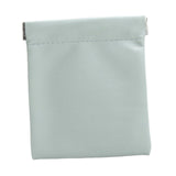 Maxbell Mini Purse Jewelry Pouch Headphones Rings Holder PU Leather Makeup Bag Small Green 10x12cm