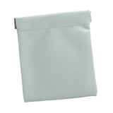 Maxbell Mini Purse Jewelry Pouch Headphones Rings Holder PU Leather Makeup Bag Small Green 10x12cm