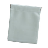 Maxbell Mini Purse Jewelry Pouch Headphones Rings Holder PU Leather Makeup Bag Small Green 12x15cm