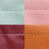 Maxbell Mini Purse Jewelry Pouch Headphones Rings Holder PU Leather Makeup Bag Small Brown 10x12cm