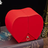 Maxbell Jewelry Box Trinket Box with Soap Rose Flower for Birthday Wedding Christmas