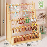 Maxbell Bangle Bracelet Holder Jewelry Bracelet Display Stand for Home Storage Store 5 Tiers