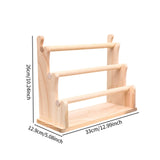 Maxbell Bangle Bracelet Holder Jewelry Bracelet Display Stand for Home Storage Store 3 Tiers