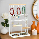Maxbell Jewelry Stand Fashion Decorative Jewelry Display Rack for Home Rings Watches