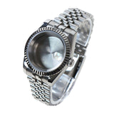 Maxbell Watch Case Shell Watch Band Versatile Direct Replaces for NH35 NH36 Movement 36MM No Clear Magnifier