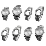 Maxbell Watch Case Shell Watch Band Versatile Direct Replaces for NH35 NH36 Movement 36MM No Clear Magnifier