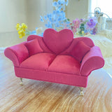 Maxbell Sofa Shaped Jewelry Box Dresser Jewelry Organizer for Pendant Rings Brooches Style A