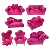 Maxbell Sofa Shaped Jewelry Box Dresser Jewelry Organizer for Pendant Rings Brooches Style A