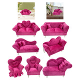 Maxbell Sofa Shaped Jewelry Box Dresser Jewelry Organizer for Pendant Rings Brooches Style A