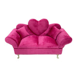 Maxbell Sofa Shaped Jewelry Box Dresser Jewelry Organizer for Pendant Rings Brooches Style A