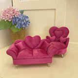 Maxbell Sofa Shaped Jewelry Box Dresser Jewelry Organizer for Pendant Rings Brooches Style A