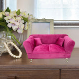 Maxbell Sofa Shaped Jewelry Box Dresser Jewelry Organizer for Pendant Rings Brooches Style B