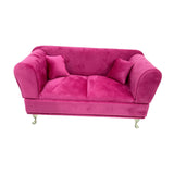 Maxbell Sofa Shaped Jewelry Box Dresser Jewelry Organizer for Pendant Rings Brooches Style B