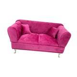 Maxbell Sofa Shaped Jewelry Box Dresser Jewelry Organizer for Pendant Rings Brooches Style B