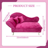 Maxbell Sofa Shaped Jewelry Box Dresser Jewelry Organizer for Pendant Rings Brooches Style C