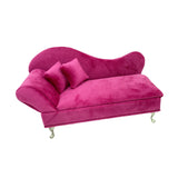 Maxbell Sofa Shaped Jewelry Box Dresser Jewelry Organizer for Pendant Rings Brooches Style C