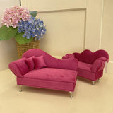 Maxbell Sofa Shaped Jewelry Box Dresser Jewelry Organizer for Pendant Rings Brooches Style C