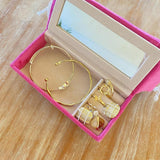 Maxbell Sofa Shaped Jewelry Box Dresser Jewelry Organizer for Pendant Rings Brooches Style D