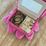 Maxbell Sofa Shaped Jewelry Box Dresser Jewelry Organizer for Pendant Rings Brooches Style E