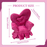 Maxbell Sofa Shaped Jewelry Box Dresser Jewelry Organizer for Pendant Rings Brooches Style E