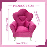 Maxbell Sofa Shaped Jewelry Box Dresser Jewelry Organizer for Pendant Rings Brooches Style F