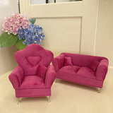 Maxbell Sofa Shaped Jewelry Box Dresser Jewelry Organizer for Pendant Rings Brooches Style F