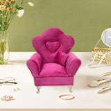 Maxbell Sofa Shaped Jewelry Box Dresser Jewelry Organizer for Pendant Rings Brooches Style F