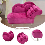 Maxbell Sofa Shaped Jewelry Box Dresser Jewelry Organizer for Pendant Rings Brooches Style G