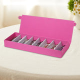 Maxbell Sunglasses Organizer Case 8 Slots Watch Organizer Case Glasses Organizer Bag