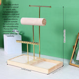 Maxbell Jewelry Stand Organizer Sturdy Gift Storage Tower for Bracelet Earring Women Gold