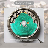 Maxbell Automatic Mechanical Watch Movement Hammer Rotor Oscillating Weight for 6R36 Green