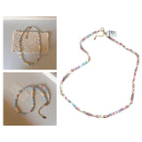 Maxbell Beads Necklace Beach Necklace Colorful Jewelry Gift for Women Girls Vacation