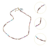 Maxbell Beads Necklace Beach Necklace Colorful Jewelry Gift for Women Girls Vacation