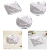 Maxbell Bracelet Beading Board Acrylic Display Tray for DIY Design Bracelet Pendants Square Plate