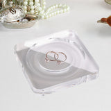 Maxbell Bracelet Beading Board Acrylic Display Tray for DIY Design Bracelet Pendants Square Plate