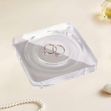 Maxbell Bracelet Beading Board Acrylic Display Tray for DIY Design Bracelet Pendants Square Plate